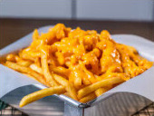 Fritas grande com cheddar
